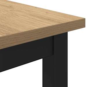 stůl Artisanový dub 100 x 50 x 76,5 cm Inženýrské dřevo a ocel - obrázek 5