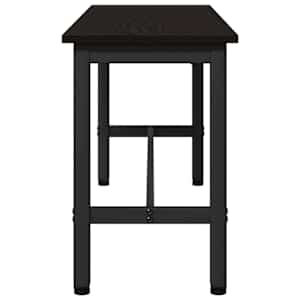 Jídelní lavička 2 pcs Černý dub 100 x 32,5 x 48,5 cm - obrázek 6