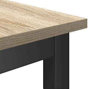 Jídelní lavička 2 pcs Sonoma dub 100 x 32,5 x 48,5 cm - obrázek 7