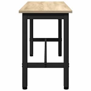 Jídelní lavička 2 pcs Sonoma dub 100 x 32,5 x 48,5 cm - obrázek 6