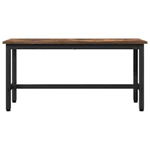 Jídelní lavička 2 pcs Kouřový dub 100 x 32,5 x 48,5 cm - obrázek 5