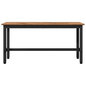 Jídelní lavička 2 pcs Staré dřevo 100 x 32,5 x 48,5 cm - obrázek 5