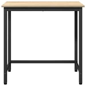 stůl Sonoma dub 100 x 50 x 76,5 cm Inženýrské dřevo a ocel - obrázek 5