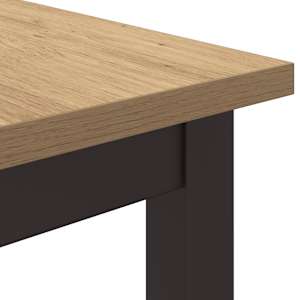 stůl Artisanový dub 100 x 50 x 76,5 cm Inženýrské dřevo a ocel - obrázek 7