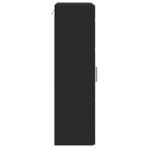 Dřevěná skříň Černá 50 x 29 x 100 cm kompozitní dřevo - obrázek 7