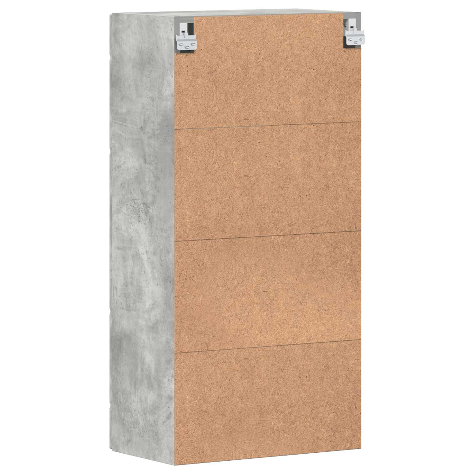 puinen kaappi Betoni Harmaa 50 x 29 x 100 cm Tekninen puu - Image 8