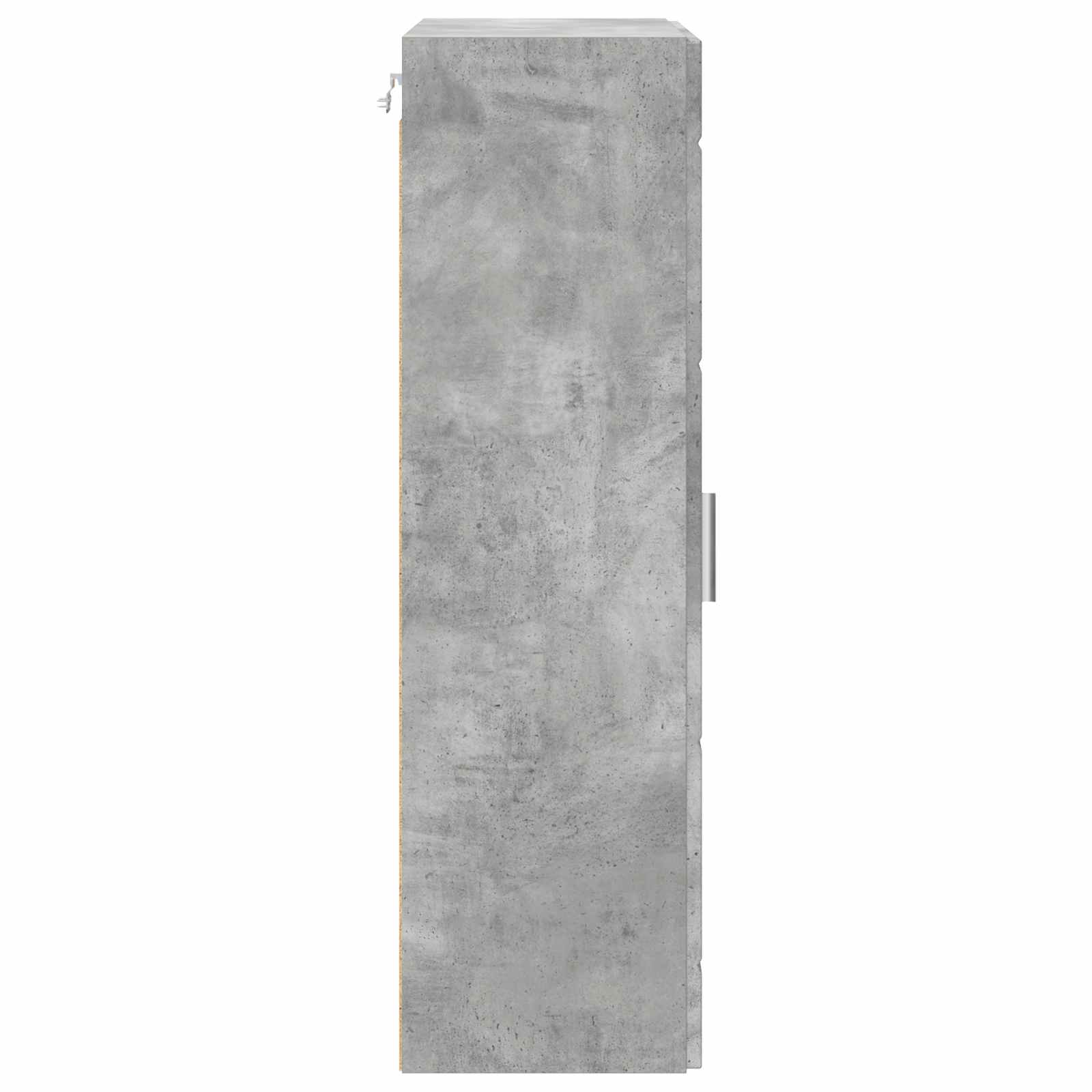 puinen kaappi Betoni Harmaa 50 x 29 x 100 cm Tekninen puu - Image 7