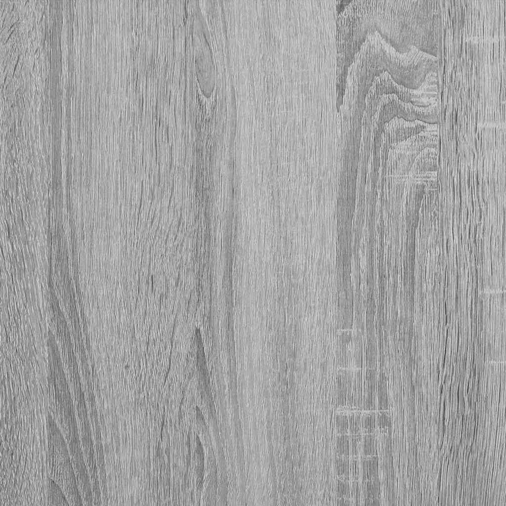 Fali szekrény polcokkal Szürke sonoma 55 x 29 x 100 cm Faanyag 