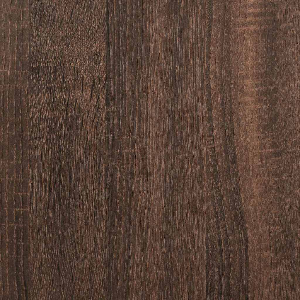Fali szekrény polcokkal barna tölgy 55 x 29 x 100 cm Faanyag 