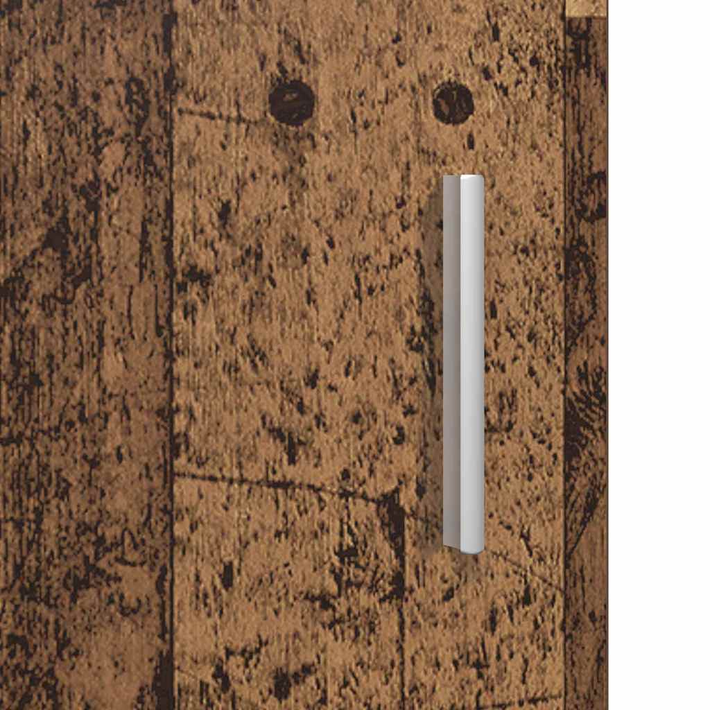 Fali szekrény polcokkal Régi fa 55 x 29 x 100 cm Faanyag 
