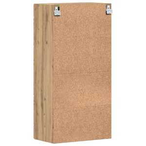 Dřevěná skříň Artisanový dub 50 x 29 x 100 cm kompozitní dřevo - obrázek 8