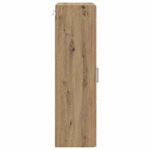 Dřevěná skříň Artisanový dub 50 x 29 x 100 cm kompozitní dřevo - obrázek 7