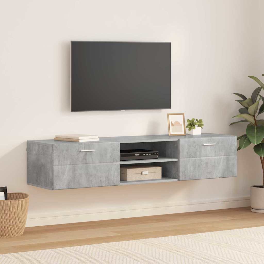 vidaXL Cabinet TV Alb foarte lucios 150 x 39 x 30 cm Lemn compozit