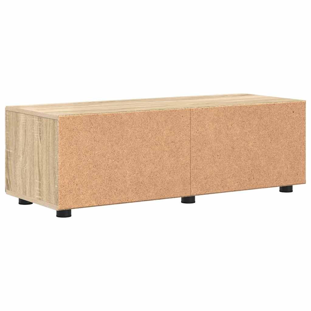 TV szekrény fiókkal sonoma tölgy 100.5 x 39 x 30 cm Faanyag 