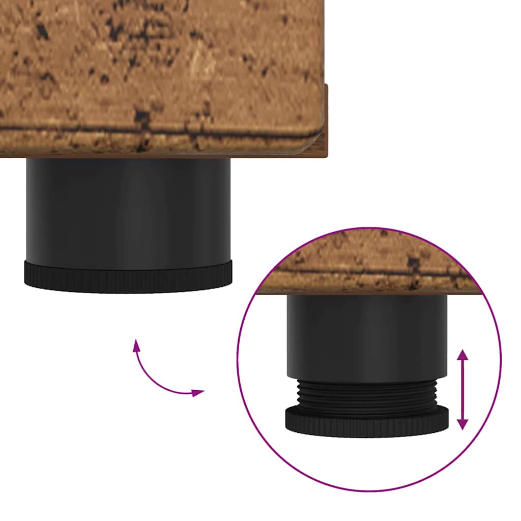 Lesena omara Star les 100,5 x 39 x 30 cm Konstruiran les - slika 13