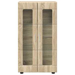 Servírovací skříň s policí FLORIN Sonoma dub 55,5 x 29 x 100 cm - obrázek 6