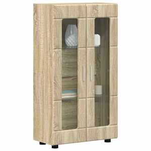 Servírovací skříň s policí FLORIN Sonoma dub 55,5 x 29 x 100 cm - obrázek 3
