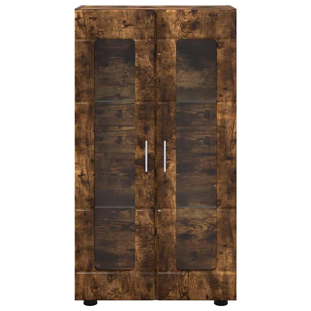 Strani šal Dimljeni oreh 55,5 x 29 x 103 cm Konstruiran les - slika 6