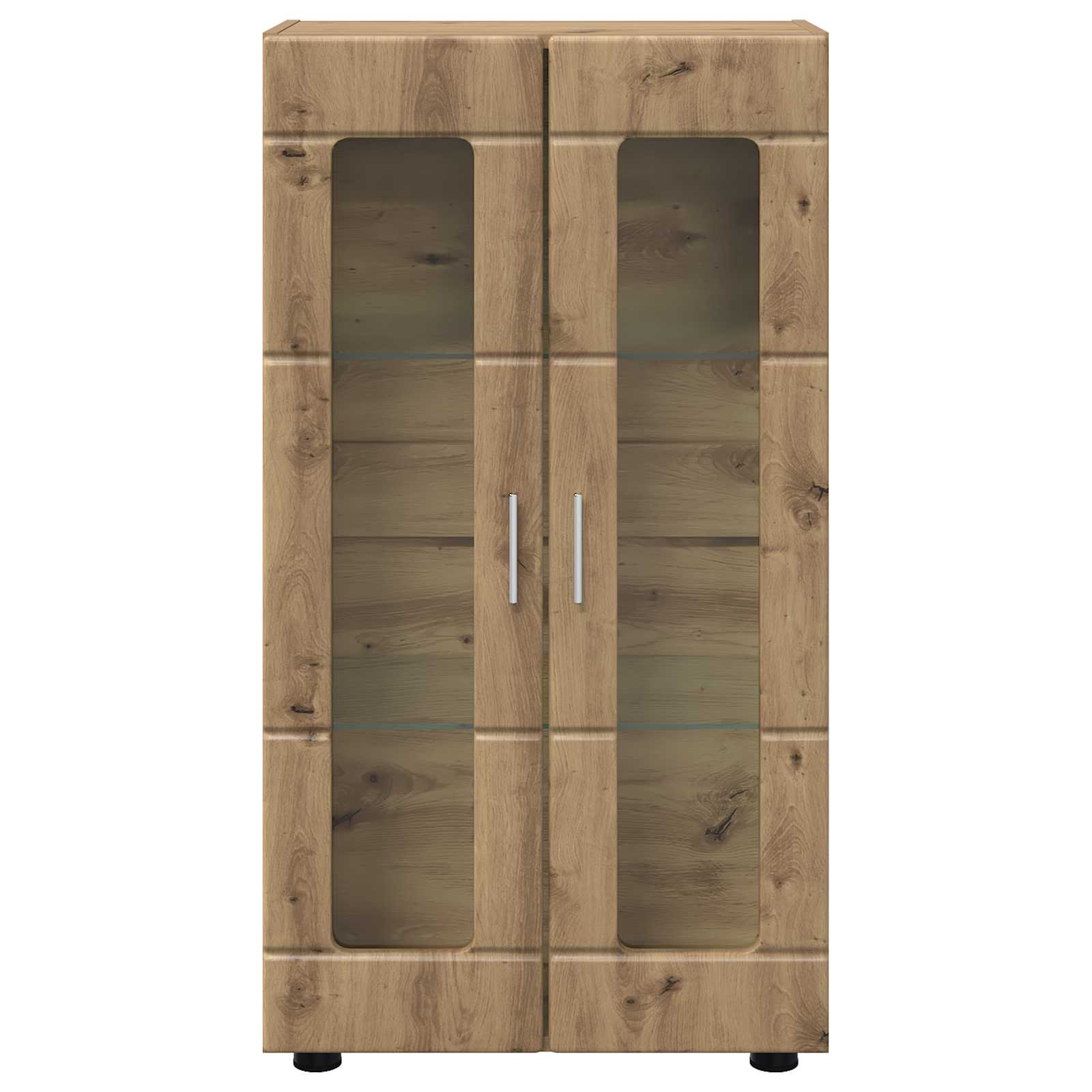 Sivupöytä FLORIN Artisan tammi 55,5 x 29 x 100 cm Tekninen puu - Image 6