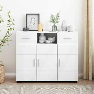 Lesena omara Bela 88,5 x 30,5 x 73 cm Konstruiran les