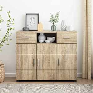 Lesena omara Sonoma hrast 88,5 x 30,5 x 73 cm Konstruiran les