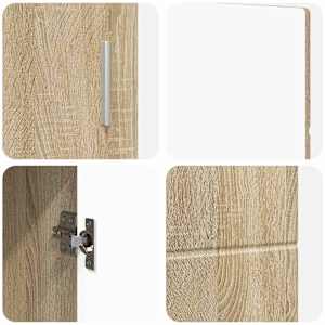 Servírovací skříň FLORIN Sonoma dub 88,5 x 30,5 x 55,5 cm - obrázek 9