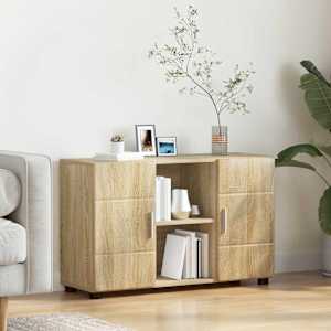 Strani šal s polico FLORIN Sonoma hrast 88,5 x 30,5 x 55,5 cm