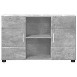 Servírovací skříň FLORIN 88,5 x 30,5 x 55,5 cm Betonově šedá - obrázek 6