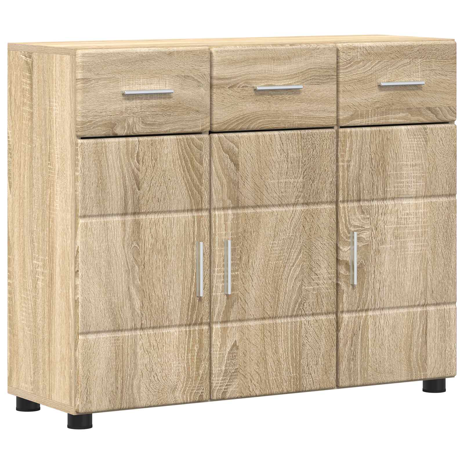 Strani šal s polico FLORIN Sonoma hrast 88,5 x 30,5 x 73 cm - slika 2