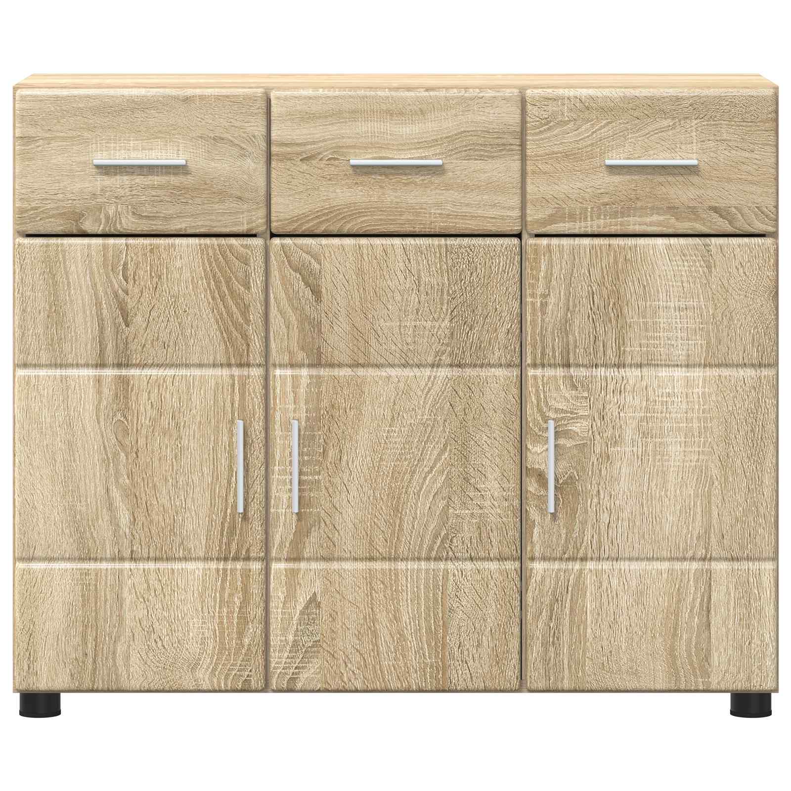Strani šal s polico FLORIN Sonoma hrast 88,5 x 30,5 x 73 cm - slika 6