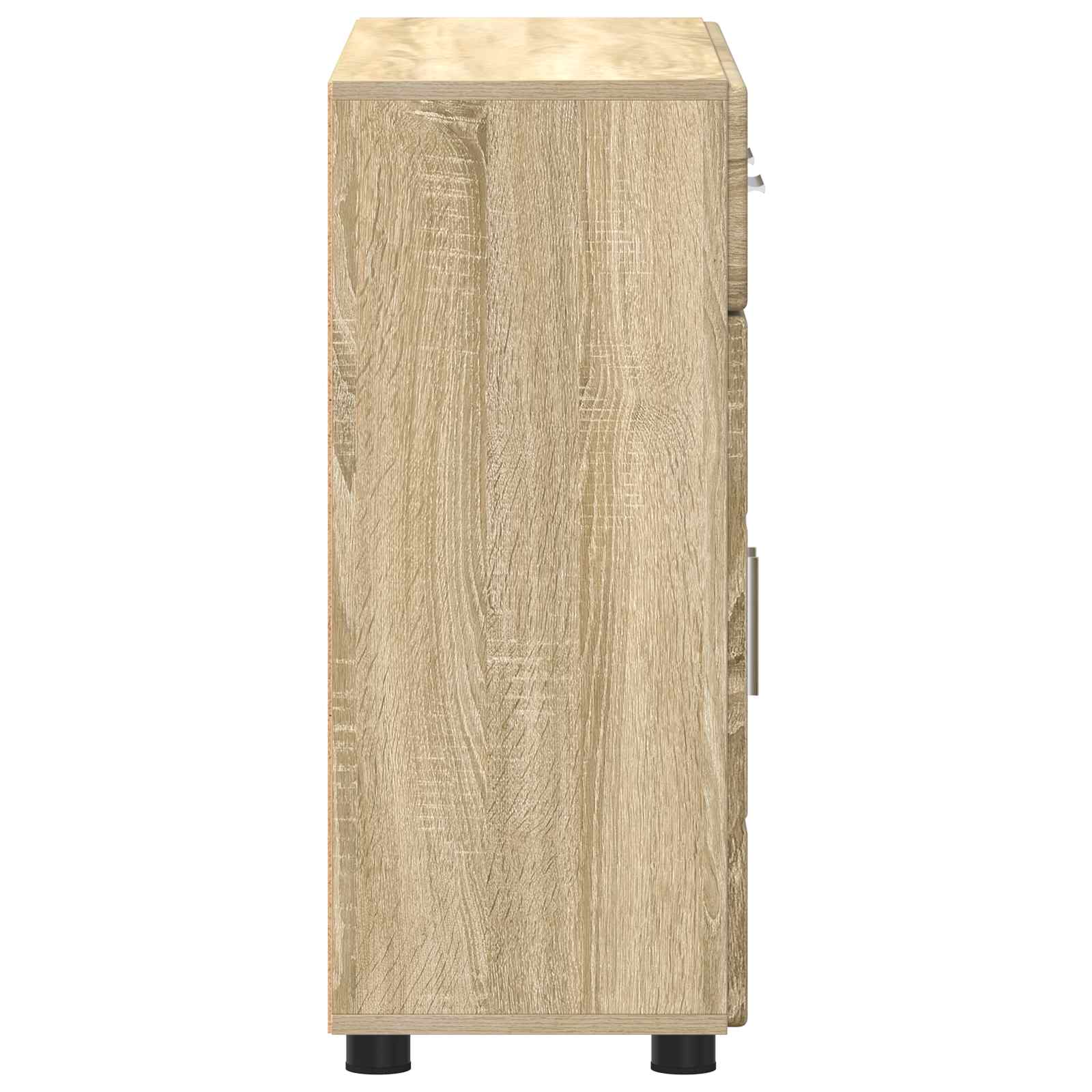 Strani šal s polico FLORIN Sonoma hrast 88,5 x 30,5 x 73 cm - slika 7
