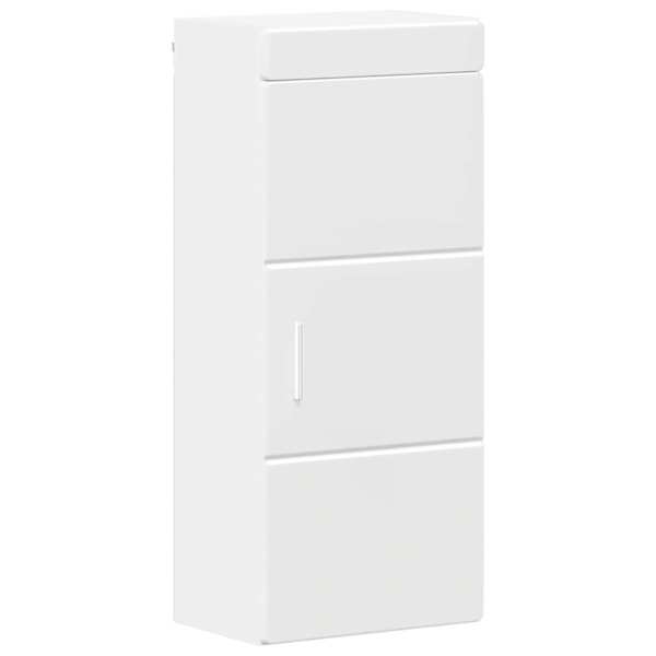 vidaXL Vannitoa seinakapp TULUM Valge 37 x 24,5 x 86 cm Tehispuit