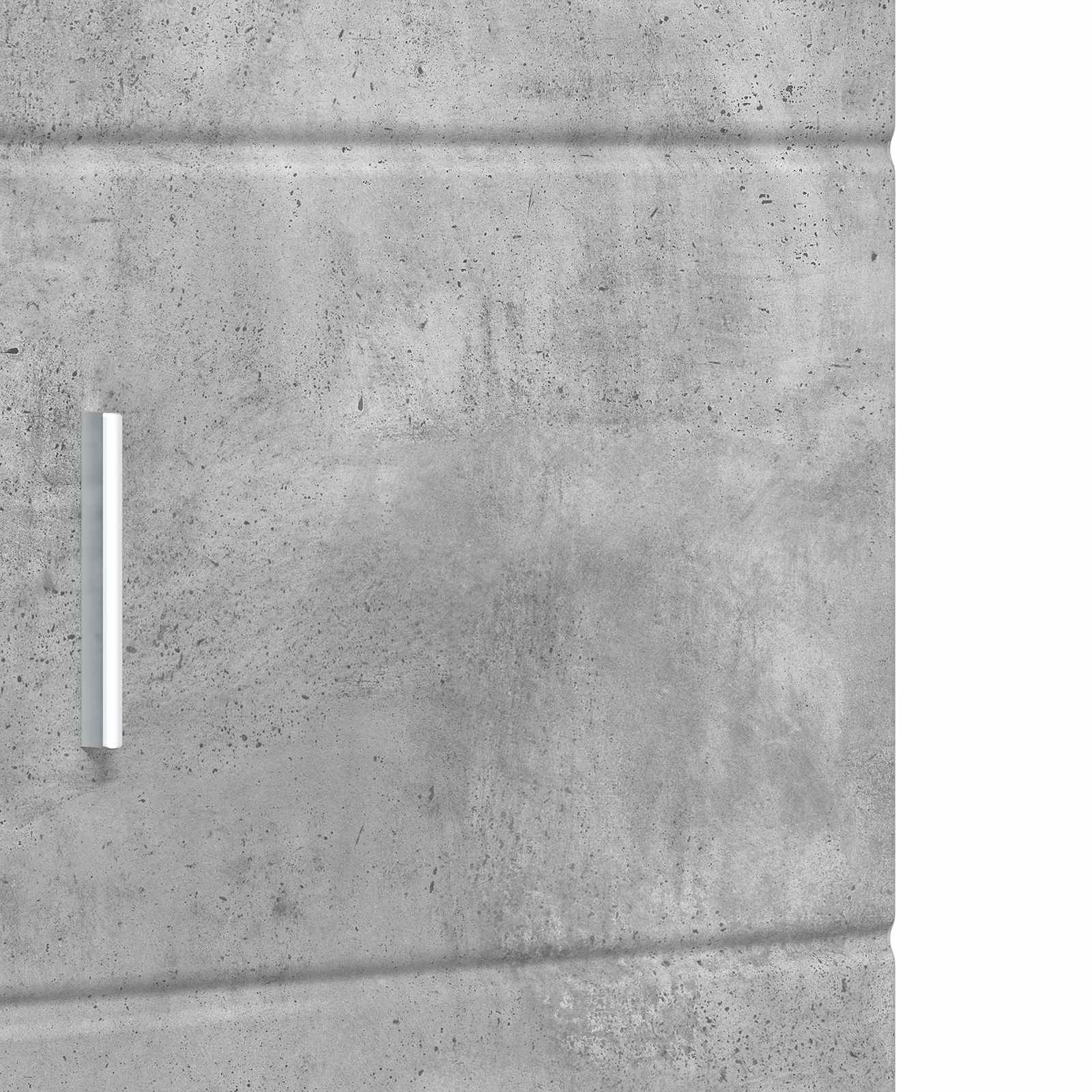 Sada koupelnových skříněk TULUM Betonově šedá kompozitní dřevo - obrázek 11