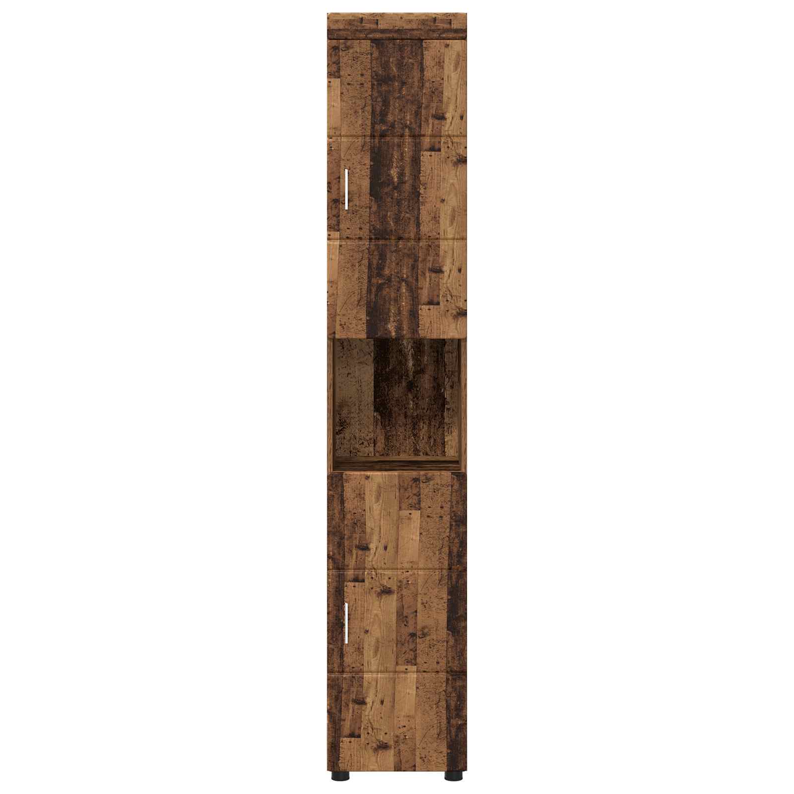 Sada koupelnových skříněk TULUM Staré dřevo 37 x 31,5 x 203 cm - obrázek 6