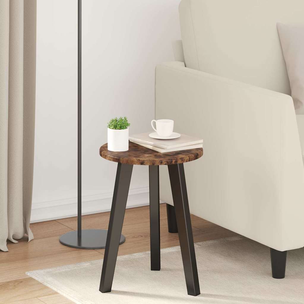 vidaXL Placă de masă Stejar afumat 30 x 30 x 1.5 cm Lemn compozit