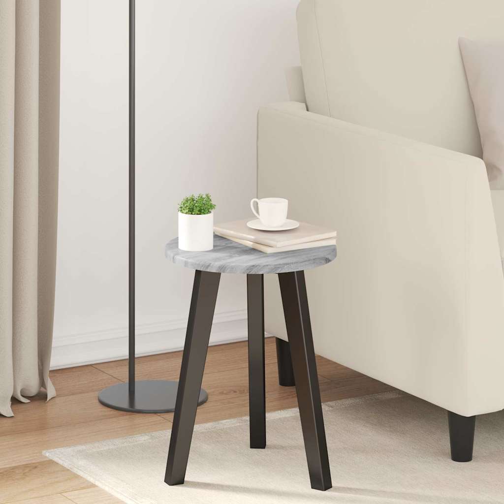 vidaXL Placă de masă sonoma gri 30 x 30 x 1.5 cm Lemn compozit