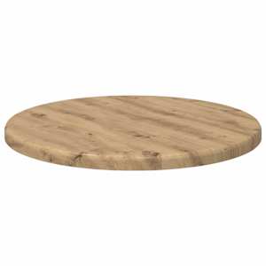 Deska stolu dub artisan Ø 30 x 1,5 cm kompozitní dřevo - obrázek 5