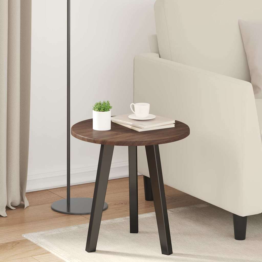 vidaXL Placă de masă Stejar brun 40 x 40 x 1.5 cm Lemn compozit