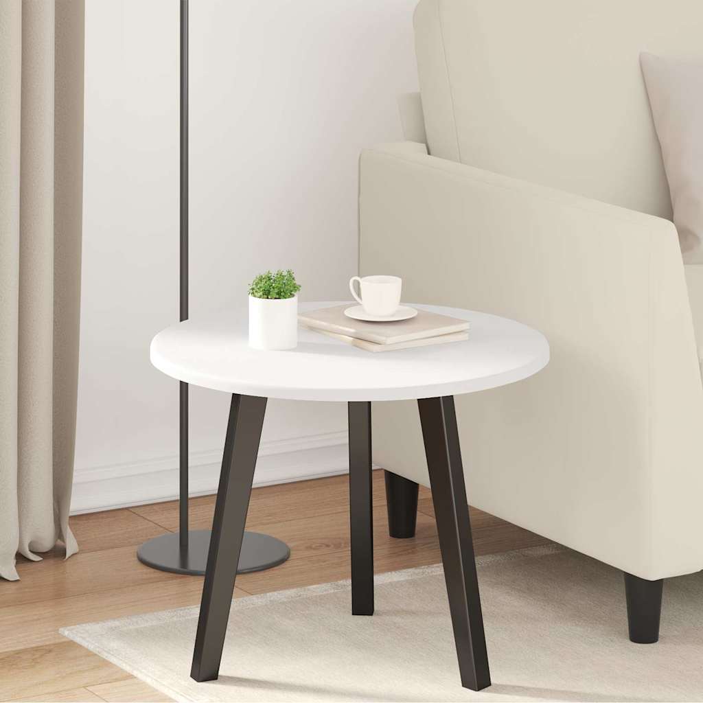 vidaXL Placă de masă Alb 50 x 50 x 1.5 cm Lemn compozit