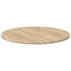 Deska stolu dub sonoma Ø 50 x 1,5 cm kompozitní dřevo - obrázek 5