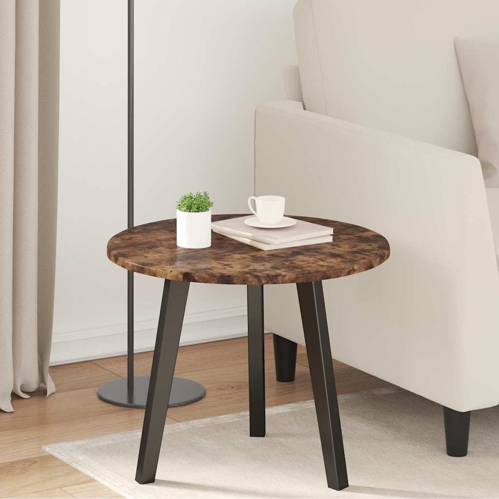 vidaXL Placă de masă Stejar afumat 50 x 50 x 1.5 cm Lemn compozit