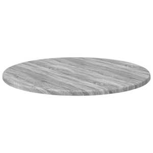 Deska stolu Šedá sonoma Ø 50 x 1,5 cm kompozitní dřevo - obrázek 5