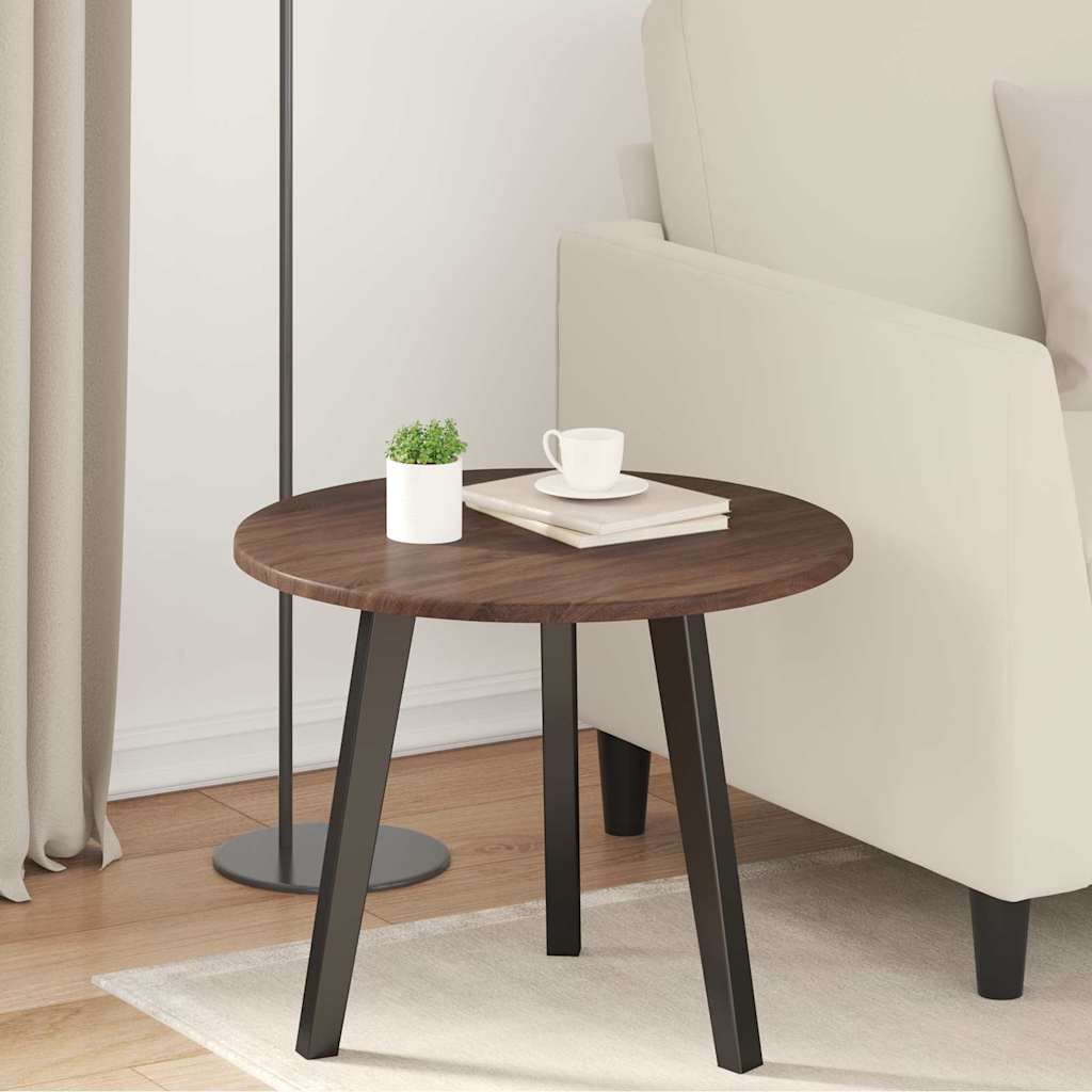 vidaXL Placă de masă Stejar brun 50 x 50 x 1.5 cm Lemn compozit