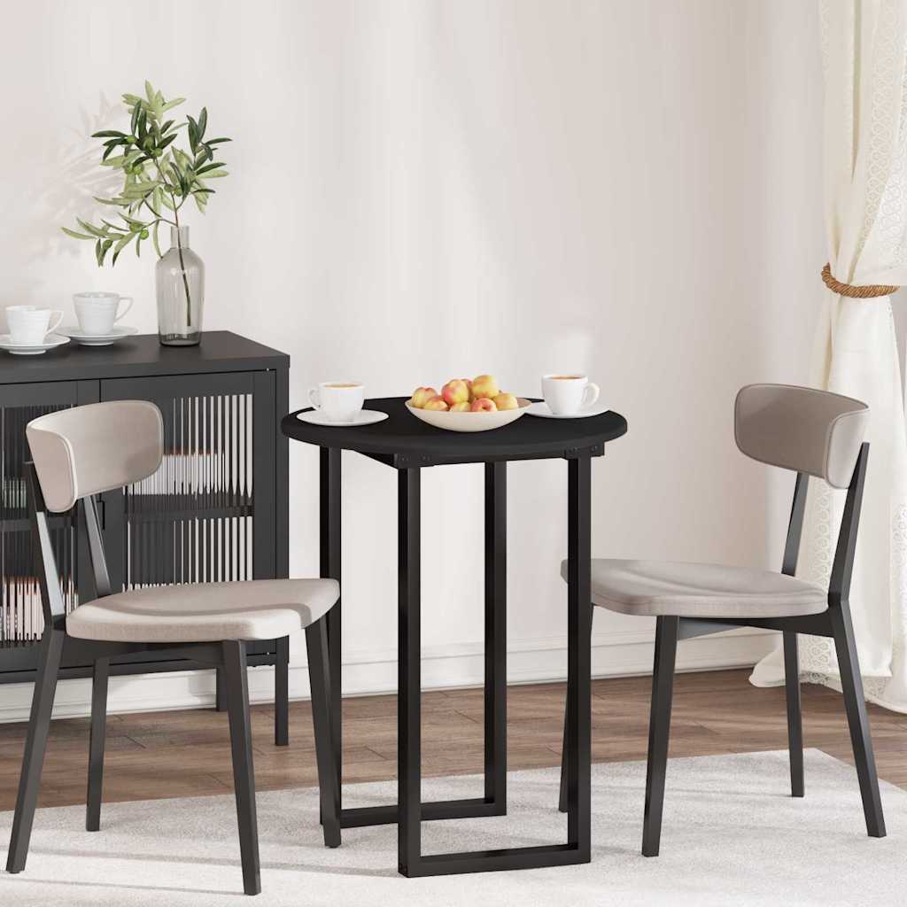 vidaXL Placă de masă Negru 60 x 60 x 1.5 cm Lemn compozit