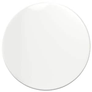 Deska stolu Bílá s vysokým leskem Ø 60 x 1,5 cm - obrázek 2