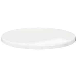 Deska stolu Bílá s vysokým leskem Ø 60 x 1,5 cm - obrázek 5