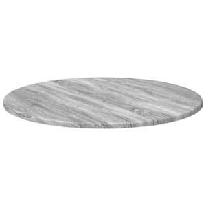 Deska stolu Šedá sonoma Ø 60 x 1,5 cm kompozitní dřevo - obrázek 5