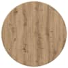 vidaXL Lauda peal &Oslash; 60 x 1,5 cm &Uuml;mmargune Tehispuit Artisan tamm
