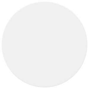 Deska stolu Bílá Ø 70 x 1,5 cm kompozitní dřevo - obrázek 2