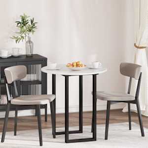 Nepremična površina Bela z visokim sijajem 70 x 70 x 1,5 cm